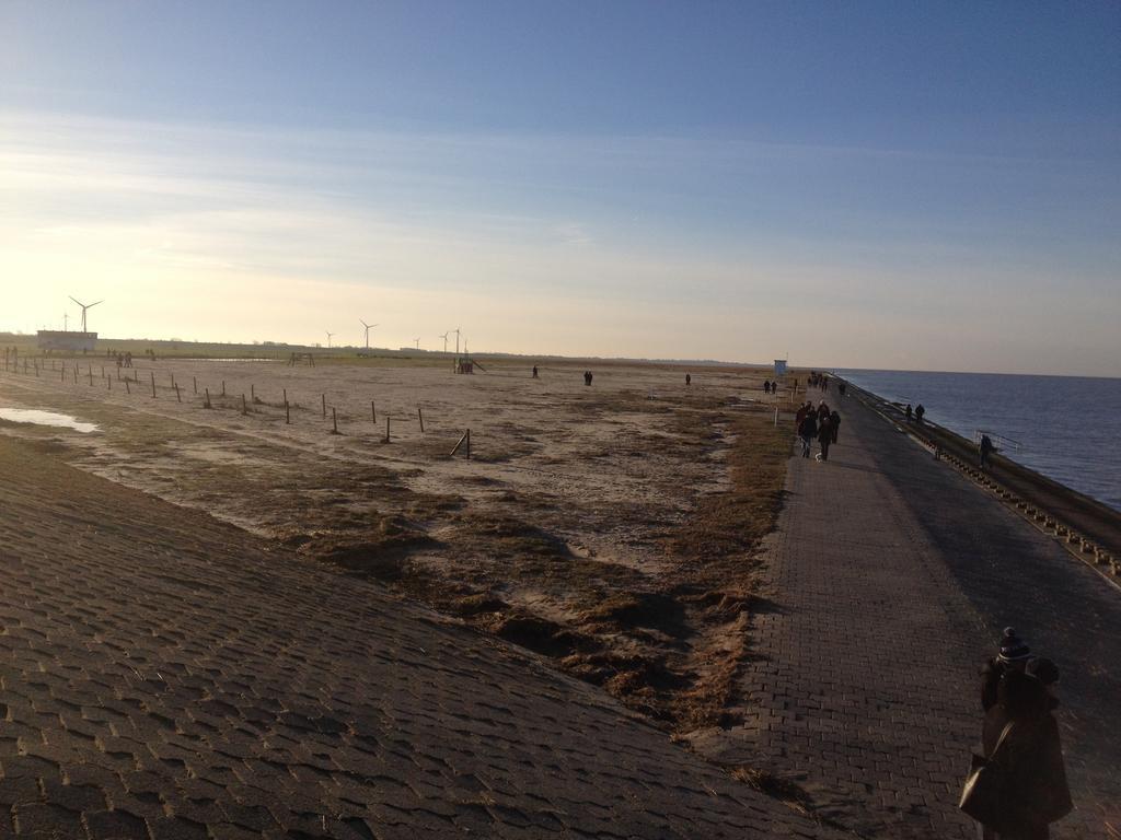 Yachthus - Direkt Am Meer Carolinensiel Exteriér fotografie